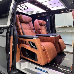 Mise à niveau de l'intérieur de l'automobile Sièges de voiture de massage Sièges de fourgonnette de luxe pour Toyota Sienna Kia Carnival - Product Image 5