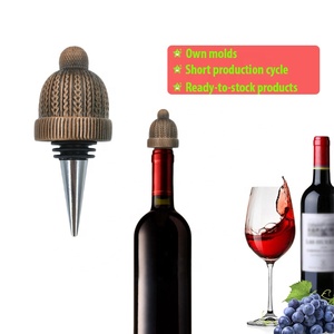 Tapón de Metal de <span class=keywords><strong>Caperucita</strong></span> <span class=keywords><strong>Roja</strong></span> creativo personalizado para champán, tapón de botella de <span class=keywords><strong>vino</strong></span> de regalo personalizado reutilizable - Product Image 2