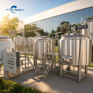 Equipo de fermentación de 1000L, Equipo de microcervecería eléctrica, Artesanal, cerámica, macereración, sistema de microcervecería, cónico - Product Image 2