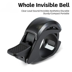 Mini <span class=keywords><strong>sonnette</strong></span> de vélo dissimulée en alliage d'aluminium, son clair et fort, accessoires de cyclisme universels, klaxon pratique pour vélo - Product Image 1