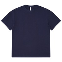 Herenshirt van hoge kwaliteit, 300 gram, 100% katoen, met aangepast logo, streetwear, korte mouwen