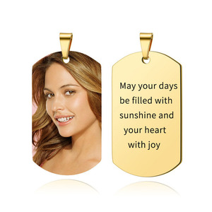 Su misura in acciaio inox Pet <span class=keywords><strong>targhetta</strong></span> intagliato bianco ciondolo <span class=keywords><strong>per</strong></span> cani gatti accessori animali nome Tag portachiavi - Product Image 2