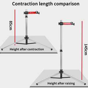 Pied d'Atelier de <span class=keywords><strong>Réparation</strong></span> de Vélo Portable et Réglable WEST BIKING pour la Maison Outil de Maintenance Professionnel pour <span class=keywords><strong>VTT</strong></span> et Vélo de Route - Product Image 3