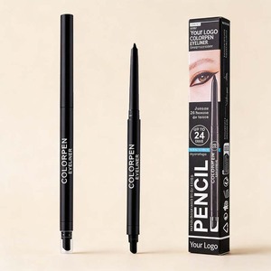 <span class=keywords><strong>Crayon</strong></span> Eyeliner Gel Noir Imperméable Longue Durée avec Taille-<span class=keywords><strong>Crayon</strong></span> Intégré et Effet <span class=keywords><strong>Estompeur</strong></span>, Marque Privée en Gros - Product Image 1