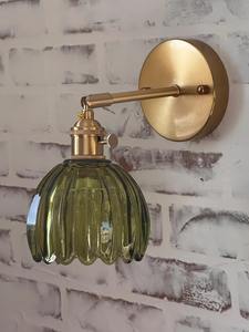 Aplique <span class=keywords><strong>de</strong></span> <span class=keywords><strong>pared</strong></span> <span class=keywords><strong>de</strong></span> tulipán con batería nórdica, pantalla <span class=keywords><strong>de</strong></span> cristal, luz <span class=keywords><strong>de</strong></span> <span class=keywords><strong>pared</strong></span> alimentada por batería recargable, lámpara Led inalámbrica con Control remoto - Product Image 4