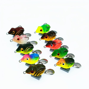 Esca <span class=keywords><strong>da</strong></span> <span class=keywords><strong>Pesca</strong></span> a Forma di Rana Nm, Azione di Nuoto Realistica, Esca in Gomma a Lunga Gittata per Predatori d'Acqua Dolce - Product Image 2