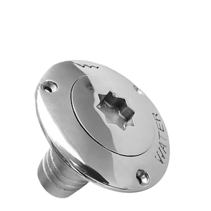 Paslanmaz Çelik 316 Tekne Hortumu Güverte Dolumları Yakıt Doldurucu SU 38mm (1-1/2 İnç) Yıldız Kapaklı Gemi Yat Tekne Donanım Aksesuarları - Product Image 1