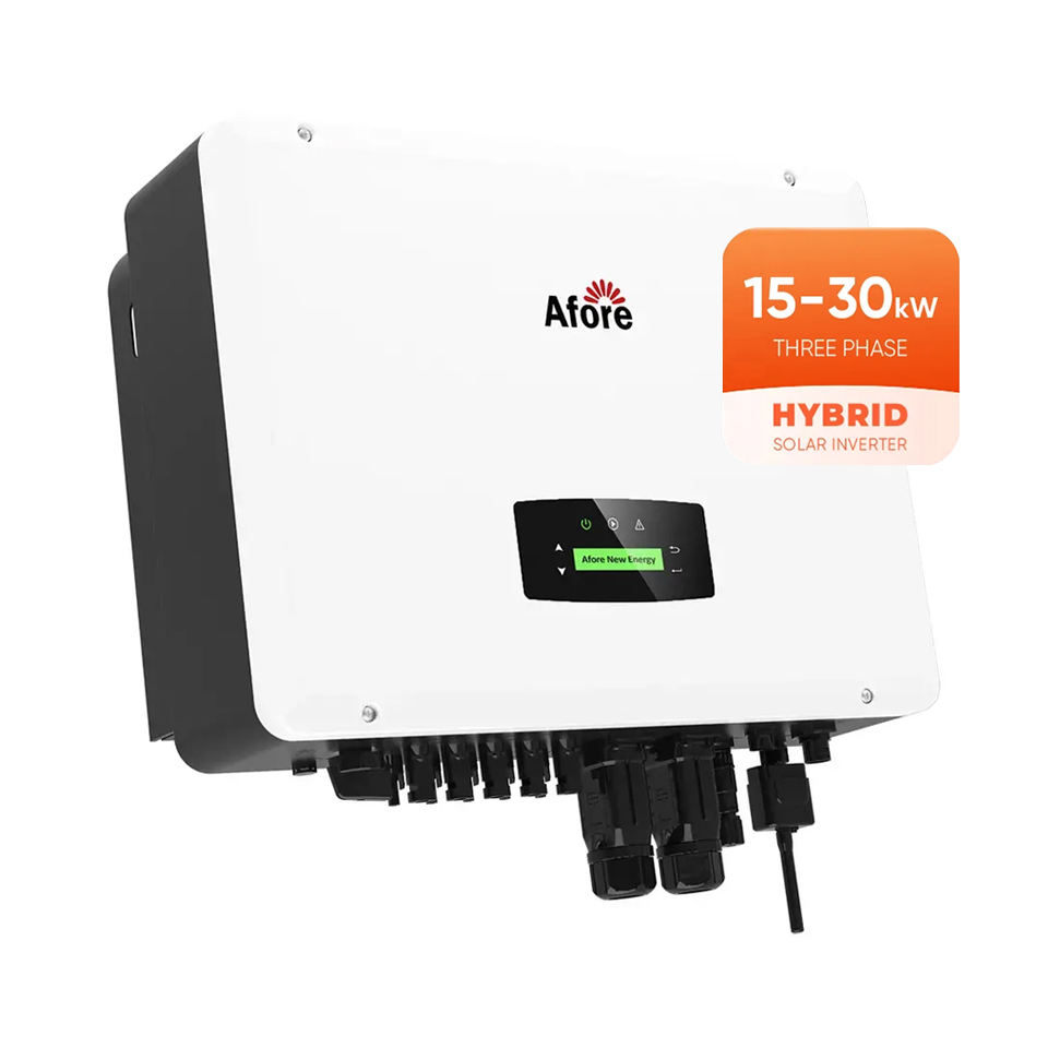 Afore Hybrid Solar Inverter 3 Phase 36KW 40kW 50KW Three Phase Hybrid ...