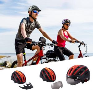 Casque de vélo ANTMAX durable avec visière amovible, protection respirante en ABS pour la tête, pour le cyclisme en montagne et sur route, hommes et femmes - Product Image 5