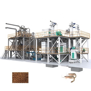 Nouvelle ligne <span class=keywords><strong>de</strong></span> production d'aliments pour poissons et crevettes flottants et coulants, extrudeuse à double vis en acier inoxydable, haute productivité, capacité personnalisée - Product Image 2