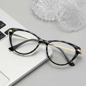 Lunettes de soleil photochromiques anti-lumière bleue œil de chat tendance 2023, nouvelles lunettes <span class=keywords><strong>à</strong></span> branches métalliques <span class=keywords><strong>à</strong></span> ressort, vente en gros d'usine - Product Image 1