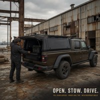 Capot rigide en aluminium pour camionnette, étanche, scellé, profil bas, verrouillable, pour pick-up pleine grandeur, OEM ODM