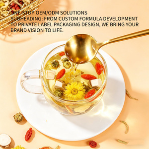 Tisane Détox Traditionnelle <span class=keywords><strong>pour</strong></span> le Foie, Chrysanthème et Cassia, Sachets de Thé Premium Sans Sucre et Sans Caféine <span class=keywords><strong>pour</strong></span> la Récupération Nocturne - Product Image 1