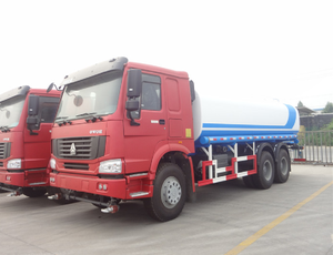 รถบรรทุกน้ำแบบใหม่ปรับแต่งได้ 10 ล้อ SINOTRUCK พร้อมถังเก็บน้ำแบบสปริงเกอร์ เครื่องยนต์ดีเซล Weichai ระบบกันสะเทือนแบบลม ขับเคลื่อน 6x4 พวงมาลัยซ้าย มาตรฐานยูโร 2 กำลัง 351-450 แรงม้า - Product Image 3
