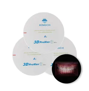 Open System 98 Disc Dental Zirconia Bloque Blank De Zirconia Electric 3D Ce White Fake Braces Porcelain Teeth Ceramic Zirconia