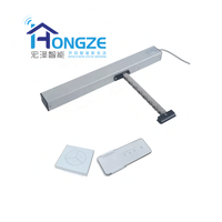 Ouvre-fenêtre électrique à chaîne en aluminium certifié Hongze Fire Code |   Extracteur de fumée, garantie de 2 ans, télécommande