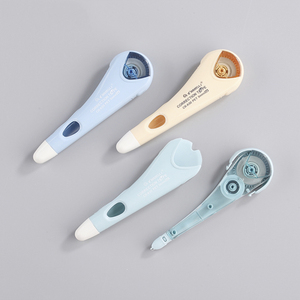 New trường văn phòng văn phòng phẩm vật nuôi trong suốt Tùy chỉnh màu nhựa trẻ em sinh viên bơm lại chỉnh băng - Product Image 1