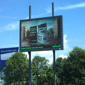 Layar LED luar ruangan instalasi tetap dinding Video solusi Turnkey On-site mendukung P2.5 3 4 5 6 8 <span class=keywords><strong>10</strong></span> tampilan iklan - Product Image 2