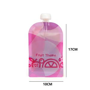 Food grade Custom Printed <b>Fruit</b> <b>Jelly</b> <b>Fruit</b> Juice Beverage Moisture-Proof and Anti-Corrosion Mylar Bags Plastic Spout Bag Pouch - Product Image 3