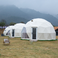 Tente Dôme Géodésique de 5m pour Glamping, Yourte et Maison Igloo pour la Famille et Hôtels de Luxe, Tente de Camping Extérieur pour Complexes Hôteliers