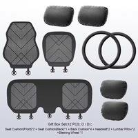 Housses de siège de voiture de luxe Maybach, ensemble complet, style business en daim, décoration intérieure universelle, confortables, protection automne/hiver en PU
