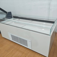 Vitrine réfrigérée multifonctionnelle pour mousse, sushi, fruits, poisson, yaourt, gâteau, sandwich ouvert