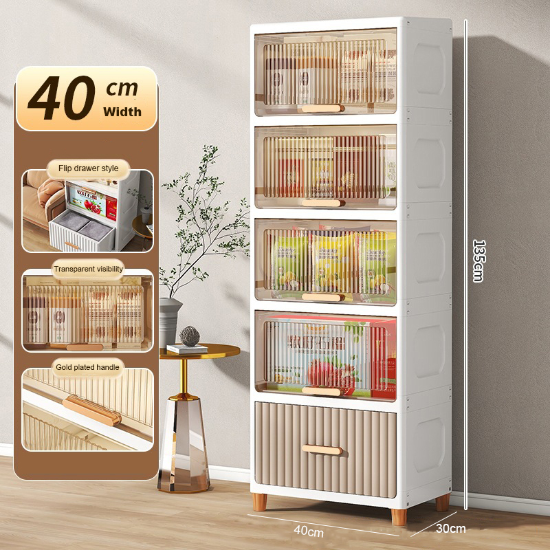 40cm di larghezza colore marrone chiaro + cassetto grigio