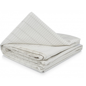 Perlindungan EMF sprei terbumi dengan 2 sarung bantal 400TC konduktif kain katun perak dan jenis lembaran datar kabel pembumian - Product Image 1