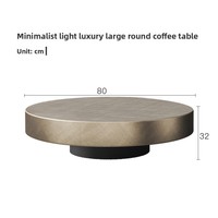 Table basse en métal bronze de luxe léger, plateau en acier inoxydable, rétractable, multifonctionnelle, avec rangement, design moderne et simple pour salon