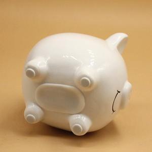 Vacanza regalo Promozionale piggy bank per i bambini di Ceramica di figura del maiale risparmio di denaro box <span class=keywords><strong>ATM</strong></span> banca per i bambini - Product Image 5