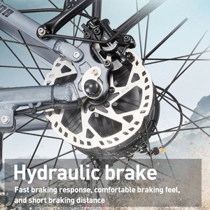 Fat Tire Electric Bicycle BURCHDA RX80 Rear Hub <strong>Motor</strong> 48V20AH 26 Inch 4.0 Lithium Battery 7Speed Full Suspension Adult Oil Brake - Product Image 5