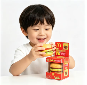 ของเล่นบีบยืดหยุ่นรูปทรงเบอร์เกอร์ New Schylling NeeD0h ทำจากยางลาเท็กซ์ เหมาะสำหรับเด็กอายุ 3 ปีขึ้นไป 14 ปี ช่วยผ่อนคลายอารมณ์ บรรเทาความวิตกกังวล - Product Image 3