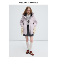 Jaket Vega Chang Musim Dingin Model Baru 90 Bulu Angsa Putih  Jaket Hangat Berkerudung  Mantel Berisi Kapas