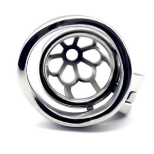 Jaula de Castidad Metálica FRRK con Catéter Uretral, Anillos para Pene, Juguetes Sexuales BDSM, Productos Eróticos para Hombres - Product Image 3