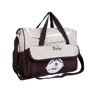 جديد تصميم الأمومة حقيبة كبيرة قدرة الأم حقيبة الأم الطفل الاطفال حفاضات حقيبة