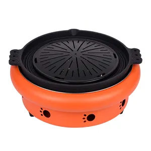 Barbecue stove commercial charcoal grill factory wholesaler Light oil and less smoke non-stick fast heating charcoal grill