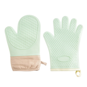 Gants de cuisine en silicone pour micro-ondes, résistants à la chaleur, mitaines de four, gants de cuisson résistants à la chaleur et imperméables - Product Image 3