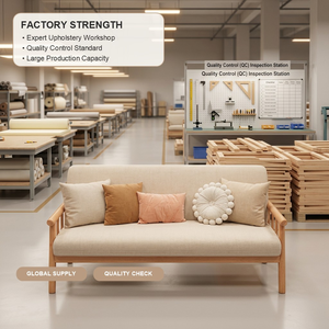 Sofá Moderno Nórdico Japandi <span class=keywords><strong>de</strong></span> Chenilla con Relleno <span class=keywords><strong>de</strong></span> Esponja, Color Blanco Crema, Ahorro <span class=keywords><strong>de</strong></span> Espacio para Apartamentos Pequeños, Juego <span class=keywords><strong>de</strong></span> Sala <span class=keywords><strong>de</strong></span> Estar <span class=keywords><strong>de</strong></span> 2 y 3 Plazas - Product Image 6