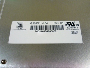 Écran Innolux G104X1-L04 XGA pour PC industriel tout-en-un et accessoires de terminal d'inspection sur site - Product Image 4
