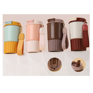 Taza de Café de Acero Inoxidable de 480 ml con Cordón para Llevar, Taza Térmica de Doble Pared, Regalo Promocional Corporativo Personalizado al por Mayor - Product Image 5