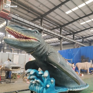 Modèle de dinosaure animatronique réaliste Mosasaurus 3D - Product Image 5
