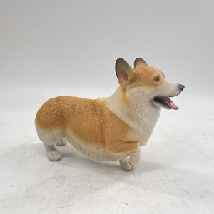 Résine Noir et Blanc Jaune <span class=keywords><strong>Gorgi</strong></span> Statue Décoration de Jardin Extérieur Résine Artisanat - Product Image 3