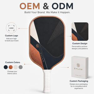 Palas <span class=keywords><strong>de</strong></span> Pickleball OEM Gen5 con Núcleo <span class=keywords><strong>de</strong></span> EPP y Fibra <span class=keywords><strong>de</strong></span> Carbono, Cara <span class=keywords><strong>de</strong></span> Carbono T700, Núcleo <span class=keywords><strong>de</strong></span> EPP <span class=keywords><strong>de</strong></span> 16mm, Alta Precisión, Venta al por Mayor - Product Image 6