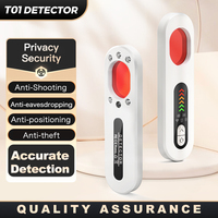 Alarme personnelle portable anti-espionnage, caméra cachée, détecteur de signal RF, caméra espion WiFi, détecteur de signal sonore GSM, traceur GPS, écoute clandestine