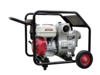 Pompe à essence portable de 4 pouces pour l'irrigation agricole, la lutte contre les inondations, le drainage urbain, 15HP, sortie 100MM