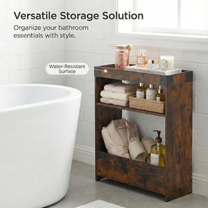 Libreria Semplice, Scaffale Laterale, Portaoggetti, Libreria Moderna, Mensola in Legno <span class=keywords><strong>da</strong></span> Parete per Arredamento Soggiorno - Product Image 1