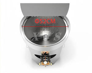 Tostador de cacahuetes y castañas fritas, tostadora de nueces, tostador automático de castañas curadas con azúcar de maní frito - Product Image 5