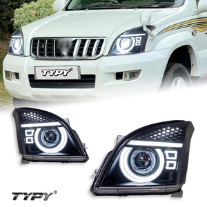Kit de Conversión de Faros LED para Toyota Prado/Land Cruiser Prado 2003-2009 con Luces de Circulación Diurna e Intermitentes - Product Image 1