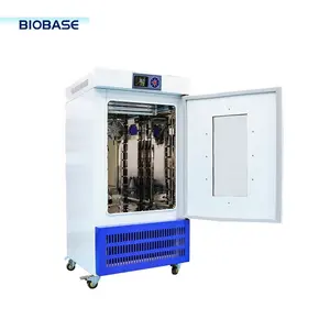 Incubateur BIOBASE technologie de micro-ordinateur de conception sans fluor alarme de surchauffe incubateur de biochimie pour laboratoire