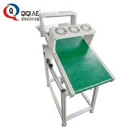 Convoyeur à bande DIP personnalisable de 0,6 m, Convoyeur de transport pour soudage à la vague et inspection de circuits imprimés avec bande de 400 mm de largeur, Taille personnalisable disponible
